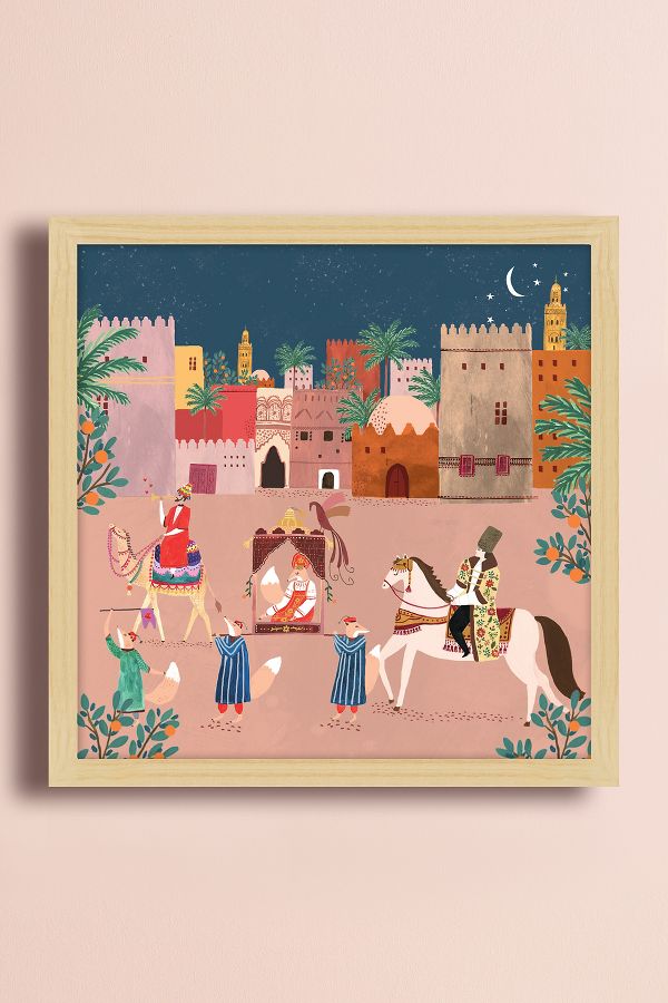 Vista diapositiva: 1: Arabian Nights di Rosie Harbottle Wall Art