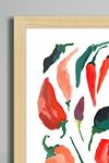 Thumbnail View 2: Hot Peppers by Margaret Jeane Wall Art