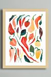 Thumbnail View 1: Hot Peppers by Margaret Jeane Wall Art