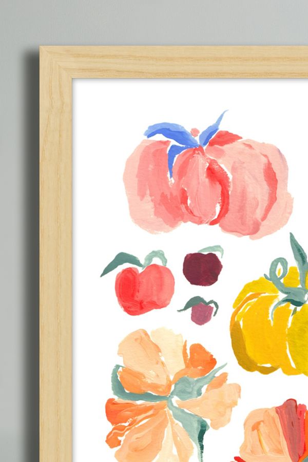 Vista de diapositivas: 2: Tomates por Margaret Jeane Arte mural