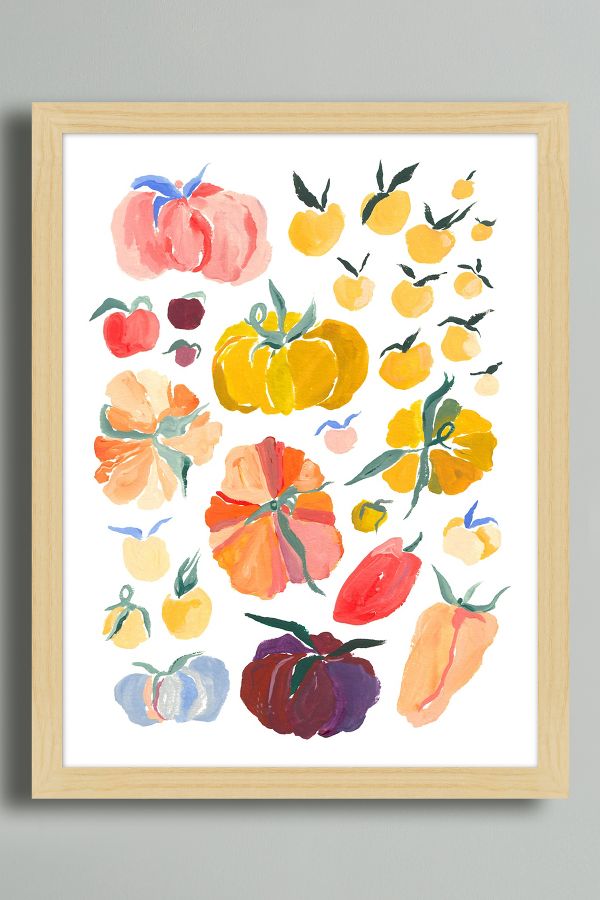 Vista de diapositivas: 1: Tomates por Margaret Jeane Arte mural