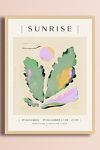 Thumbnail View 1: Sunrise Art Poster by Sylvia Takken Wall Art