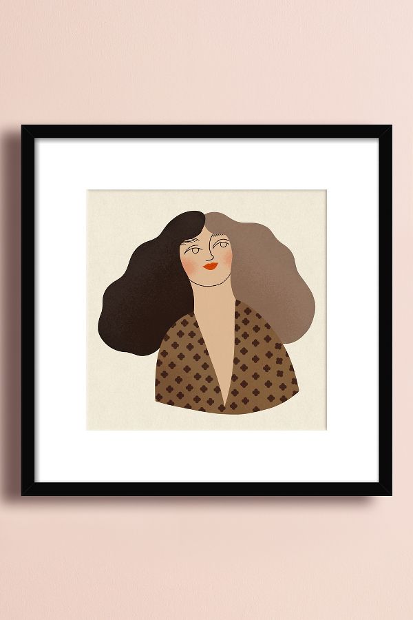 Vista diapositiva: 1: Pretty Hair di Clare Owen Wall Art