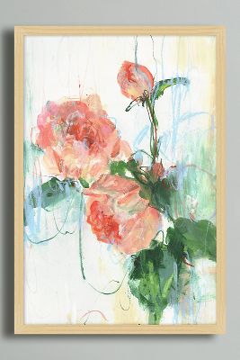 Schizzo rosa di Sonal Nathwani Framed Wall Art