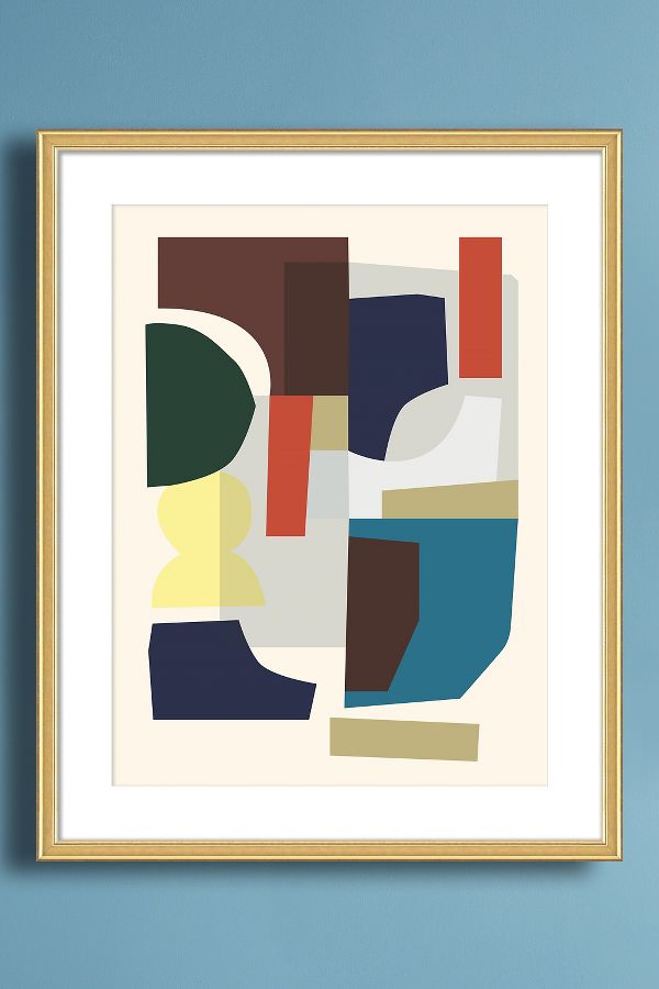 Slide View: 1: Bornholm by Jonathan Lawes Framed Wall Art