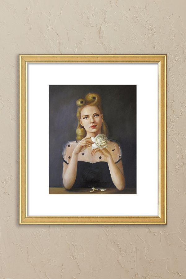 Slide View: 1: The Woman from the North by Janet Hill Framed Wall Art 