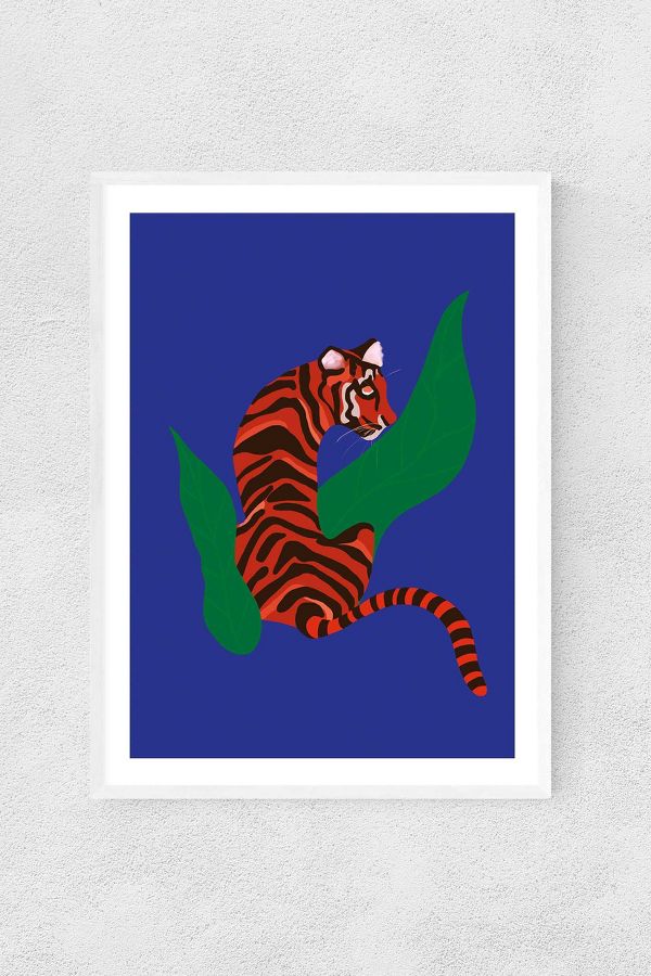 Slide View: 1: Tiger Wall Art