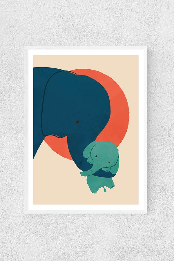 Baby Elephant Wall Art | Anthropologie UK