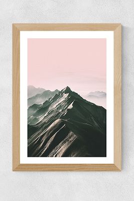 Sisi And Seb Mountain Wall Art Print