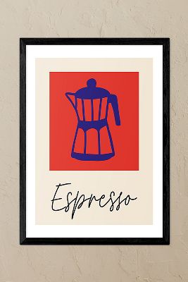 East End Prints Espresso Black Framed Wall Art Print