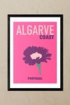 Thumbnail View 1: East End Prints Algarve Coast Portugal Black Framed Art Print