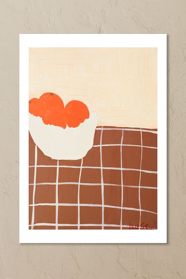 Slide View: 2: East End Prints Oranges Wall Art Print