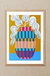 Thumbnail View 1: East End Prints Striped Pot Wall Art Print