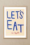 Thumbnail View 1: East End Prints Let's Eat Wall Art Print