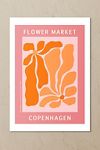 Thumbnail View 2: East End Prints Copenhagen Flower Market Wall Art Print