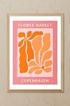 Thumbnail View 1: East End Prints Copenhagen Flower Market Wall Art Print