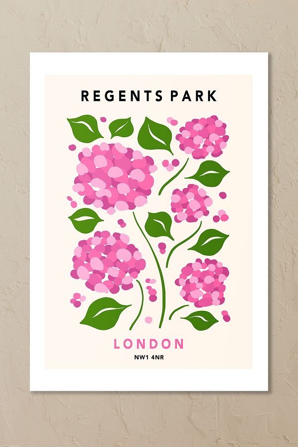 Slide View: 2: East End Prints Regents Park II Wall Art Print