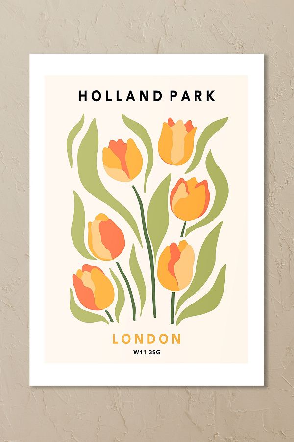 Slide View: 2: East End Prints Holland Park II Wall Art Print