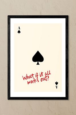 East End Prints What If It All Works Out? Framed Wall Art