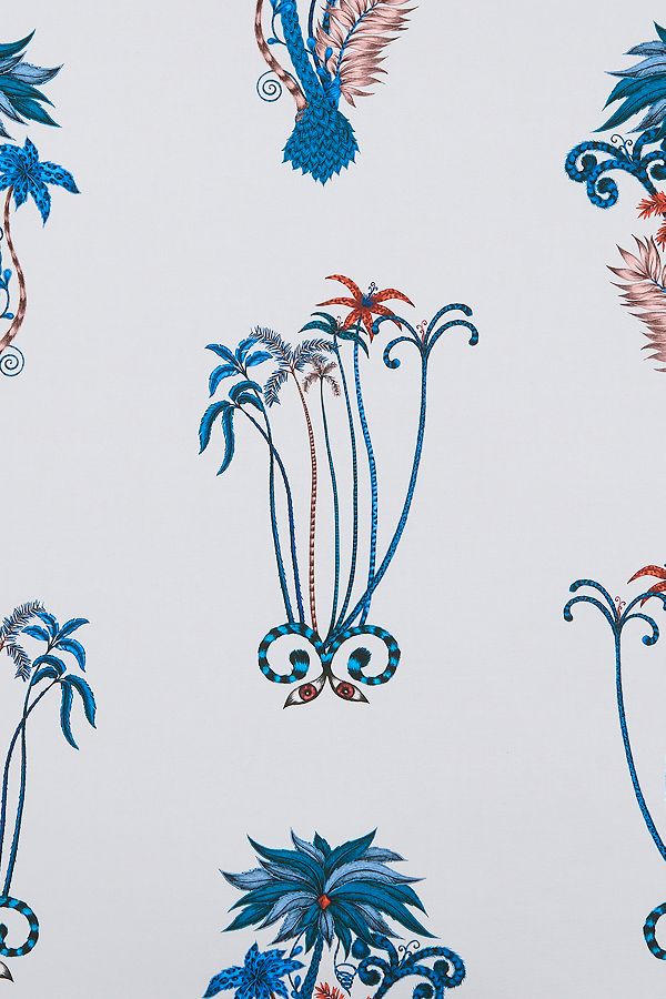 Slide View: 1: Emma J Shipley Jungle Palms Wallpaper