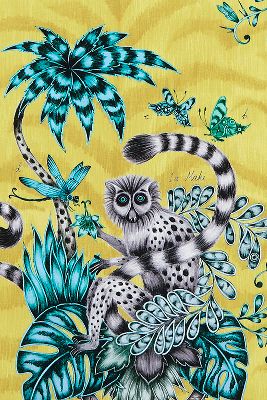 Emma J Shipley Lemur Palms Wallpaper