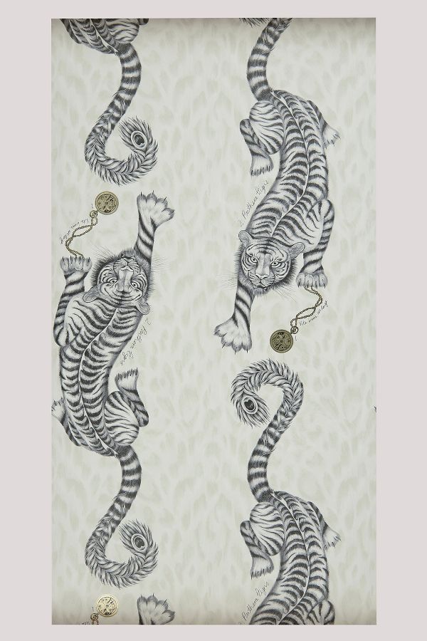 Slide View: 2: Emma J Shipley Tigris Wallpaper