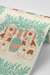 Thumbnail View 3: Papier peint Pair of Dogs Annika Reed