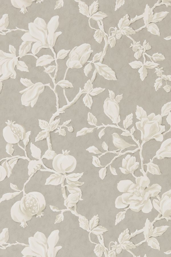 Slide View: 1: Sanderson Magnolia & Pomegranate Wallpaper