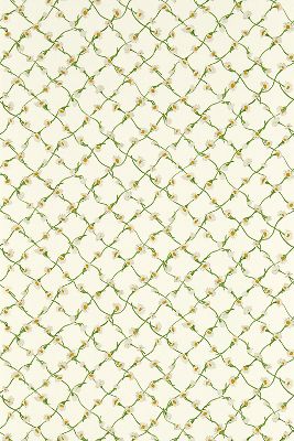 Harlequin x Sophie Robinson Daisy Trellis Wallpaper