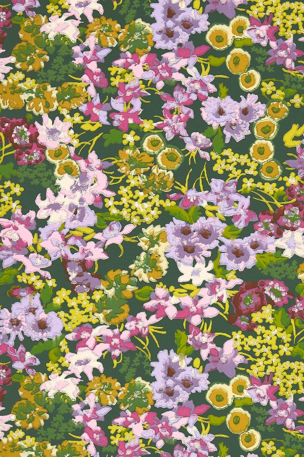 Vista diapositiva: 1: Carta da parati Harlequin x Sophie Robinson Wildflower Meadow