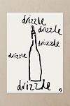 Thumbnail View 1: Olivia Sewell Drizzle Drizzle A3 Print