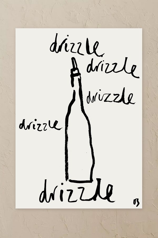 Slide View: 1: Olivia Sewell Drizzle Drizzle A3 Print