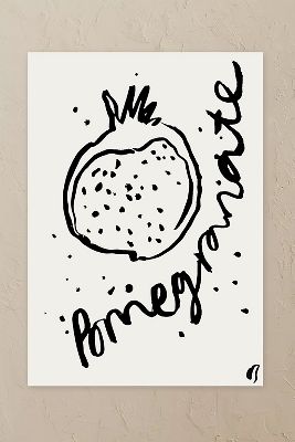 Olivia Sewell Pomegranate A3 Print