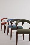 Thumbnail View 6: Elsa Orezza Weave-Upholstered FSC Beech Wood Dining Chair