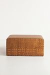 Thumbnail View 5: Cove Woven Leather Ottoman