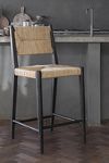 Thumbnail View 1: nkuku Lohanda Acacia & Munja Grass Counter Chair