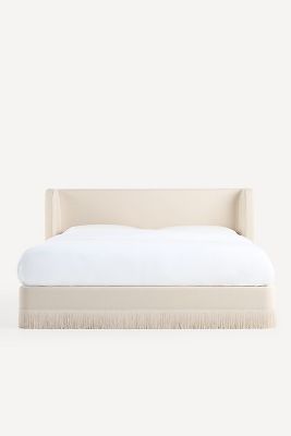 Sinclair Fringe Performance Linen Bed