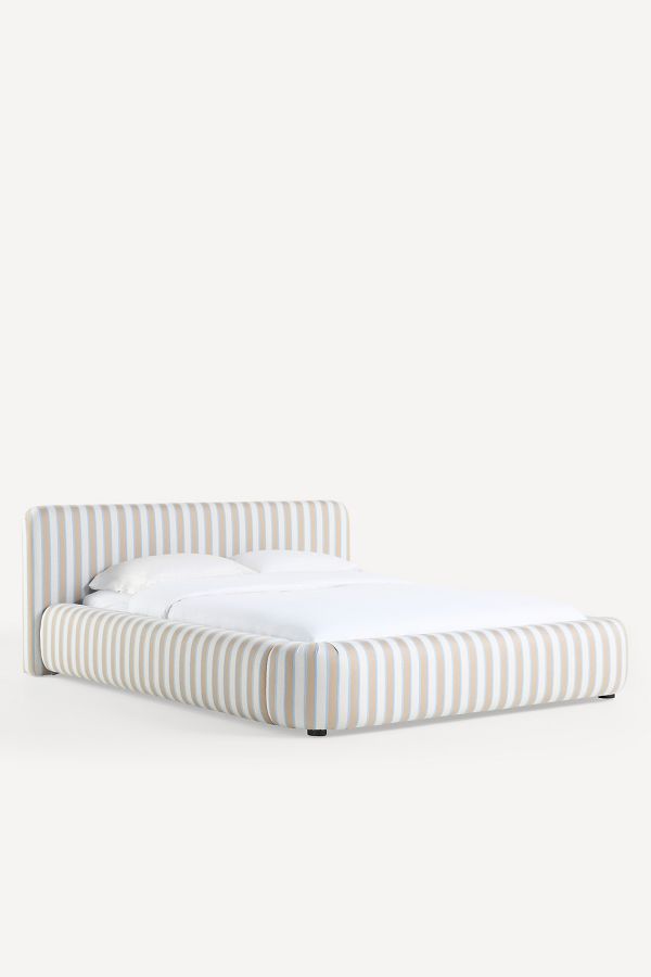 Slide View: 2: Winnie Woven Stripe Bed