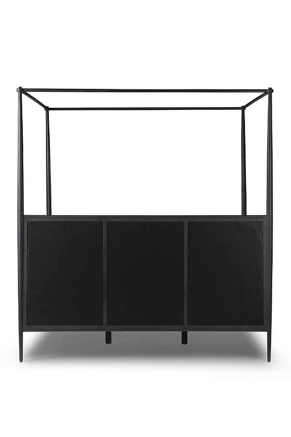 Slide View: 5: Xander Iron-Frame Canopy Bed