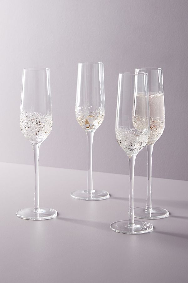 Slide View: 1: Volcania Flutes, Set of 4