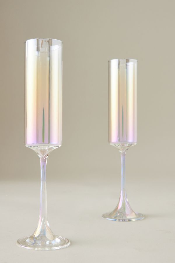 Slide View: 2: Morgan Flutes, Set of 2