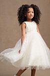 Thumbnail View 4: Princess Daliana Jessie Beaded Floral Tulle Flower Girl Dress