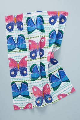 butterfly dish towels
