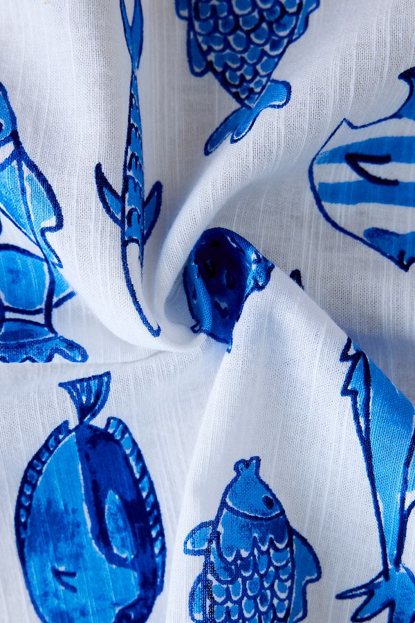 Vista de diapositivas: 3: Anna + Nina More Fish in the Sea Napkin, Set of 2