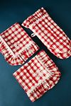 Thumbnail View 5: Damson Madder Gingham Ruffle Placemats, Set of 2