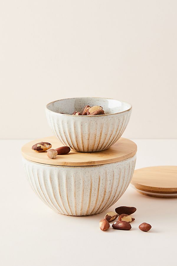 Slide View: 1: Ceramic Lidded Bowl