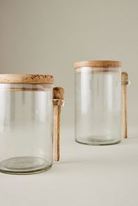 Slide View: 3: nkuku Kossi Large Glass Storage Jar