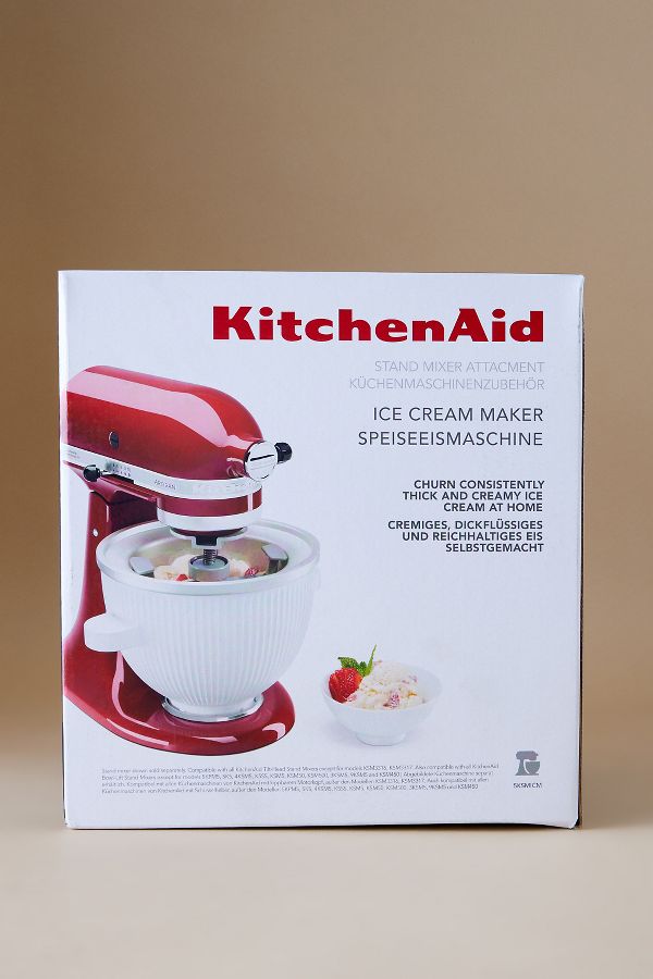 Slide View: 2: KitchenAid Ice Cream Maker Attachment