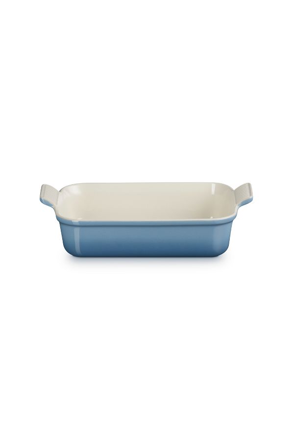 Slide View: 1: Le Creuset Medium Stoneware Heritage Rectangular Dish, 26cm