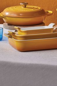 Slide View: 2: Le Creuset Large Stoneware Heritage Rectangular Dish, 32cm